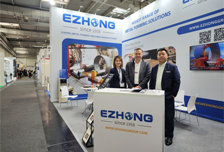 我司董事長率隊參加2024德國漢諾威EUROBLECH金屬板材加工展